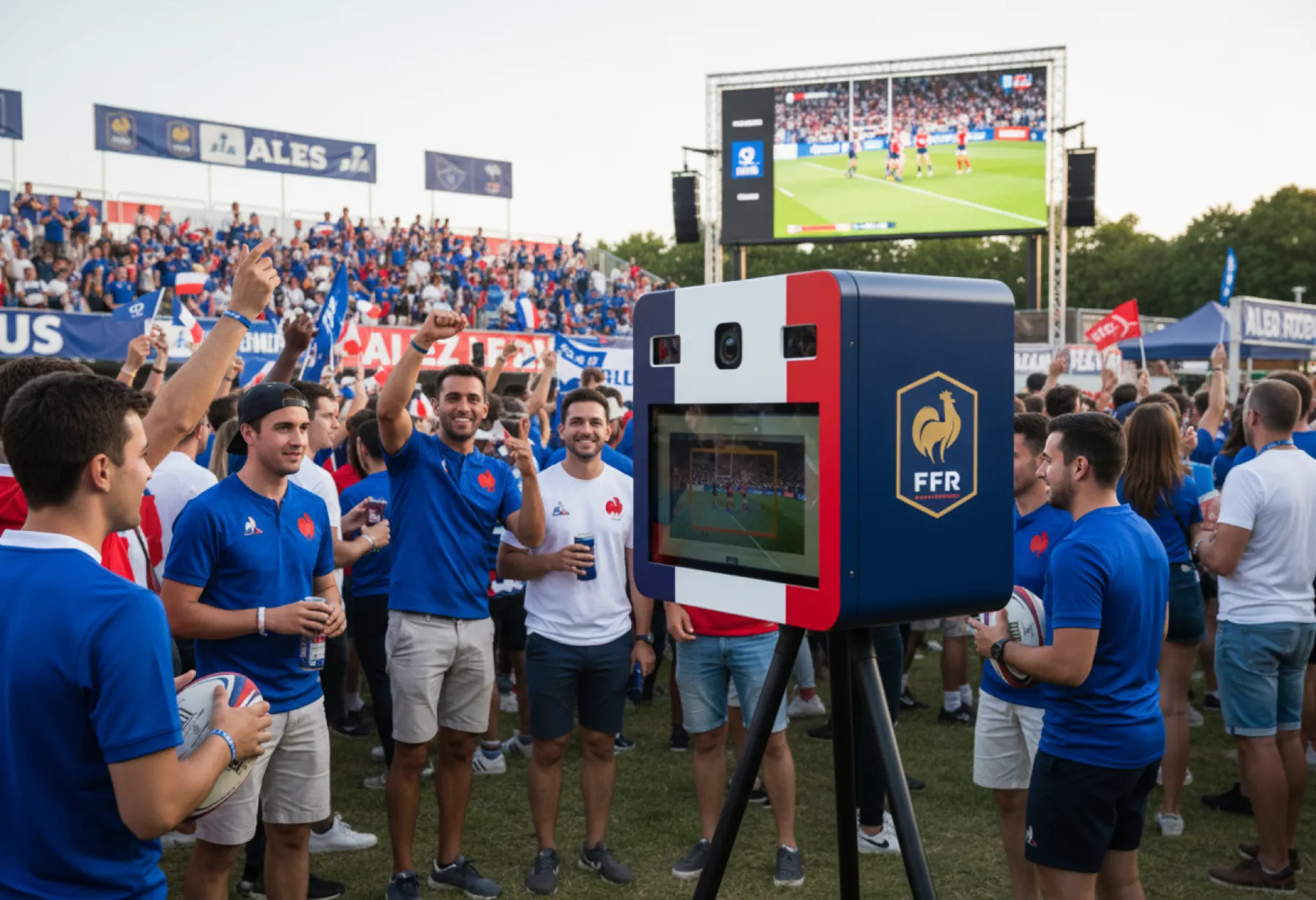 Idées d’animations photo et vidéo pour vos événements rugby