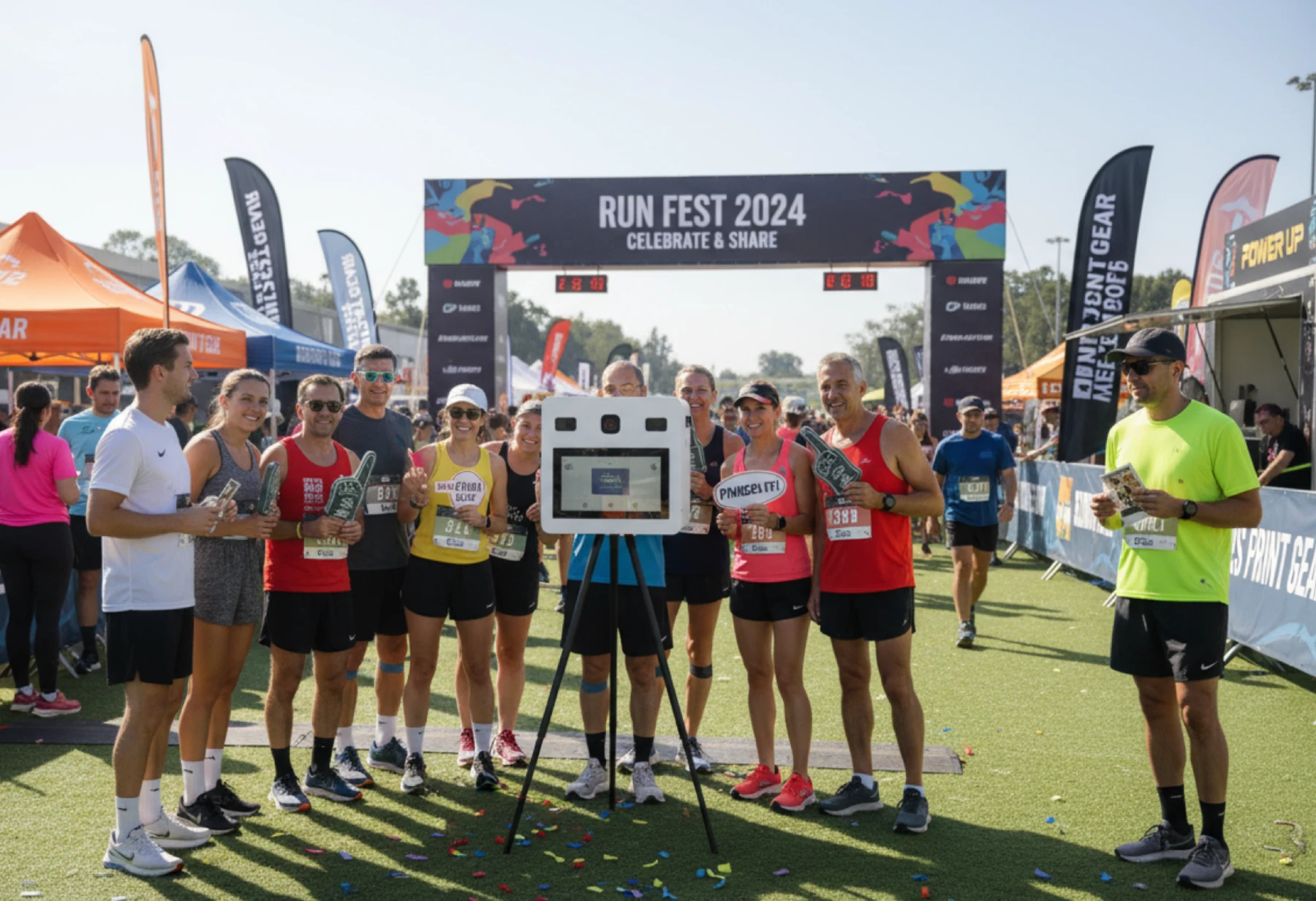 Idées d’animations photo et vidéo pour événement running